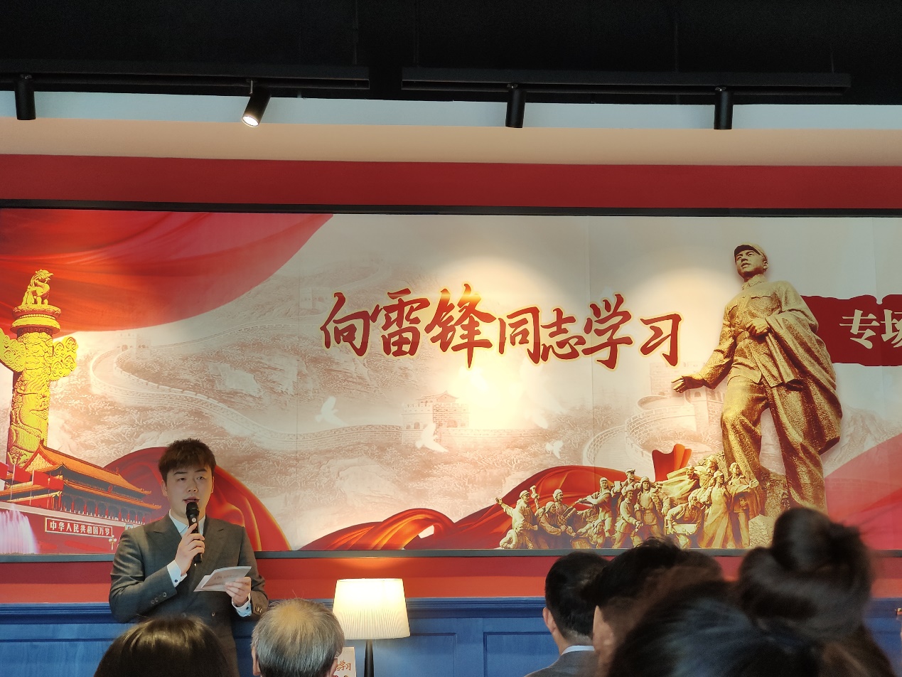 必赢官网团委组织团员学生代表参加团武汉市委学雷锋日共青团专场读书会 必赢官网团委组织团员学生代表参加团武汉市委学雷锋日共青团专场读书会