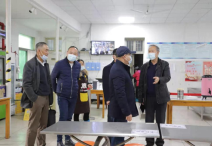 洪山区领导干部莅临必赢官网开展联系“七个一”重点工作 洪山区领导干部莅临必赢官网开展联系“七个一”重点工作